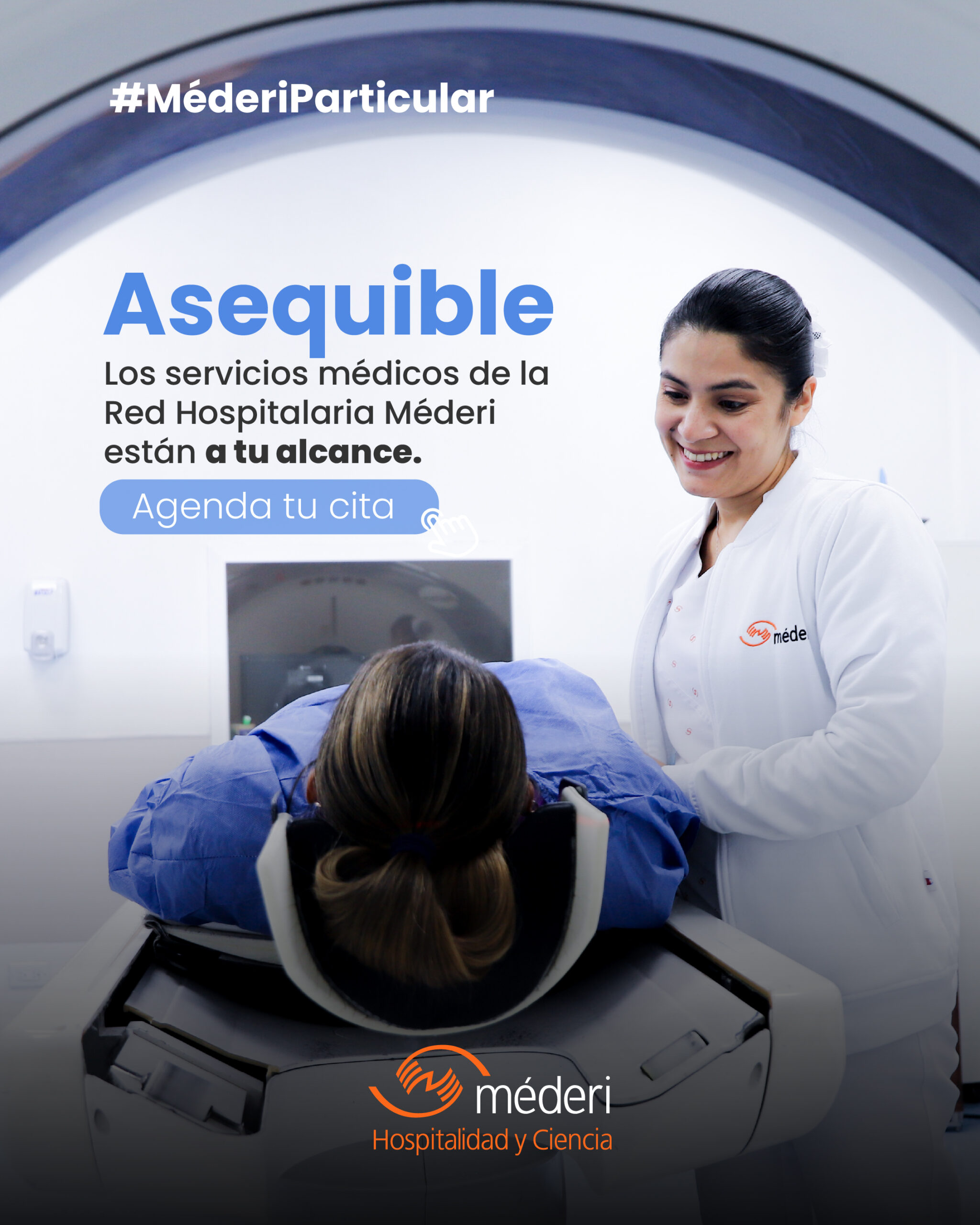 Méderi Asequible. Los servicios médicos de la Red Hospitalaria Méderi estan a tu alcance.