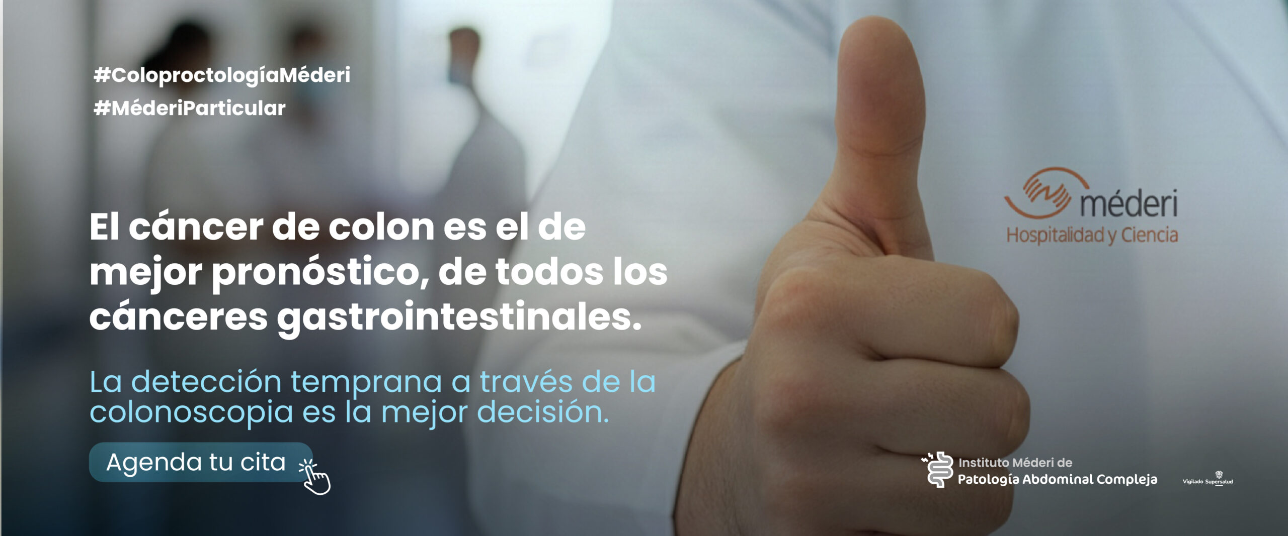 Importancia de la colonoscopia para la detección temprana del cáncer de colon en el Instituto Méderi.